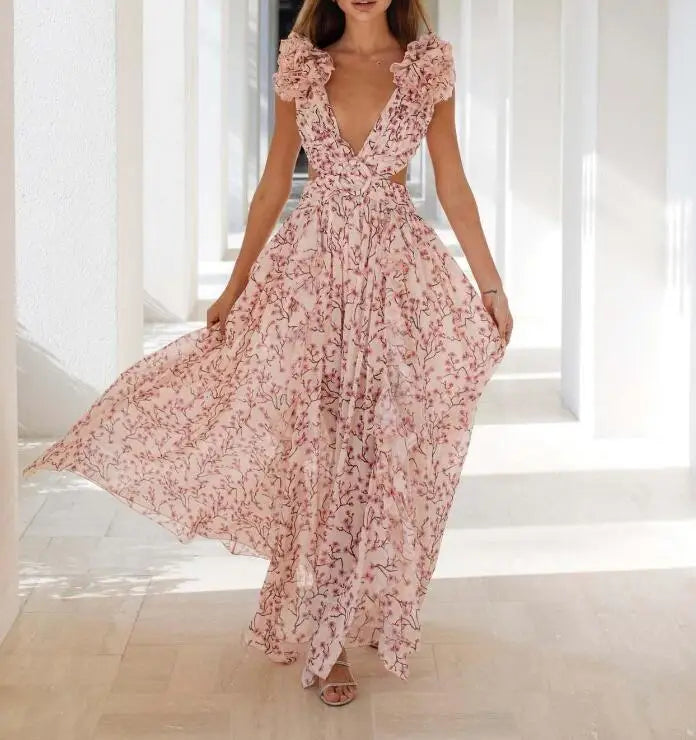 Robe d'été sexy volante