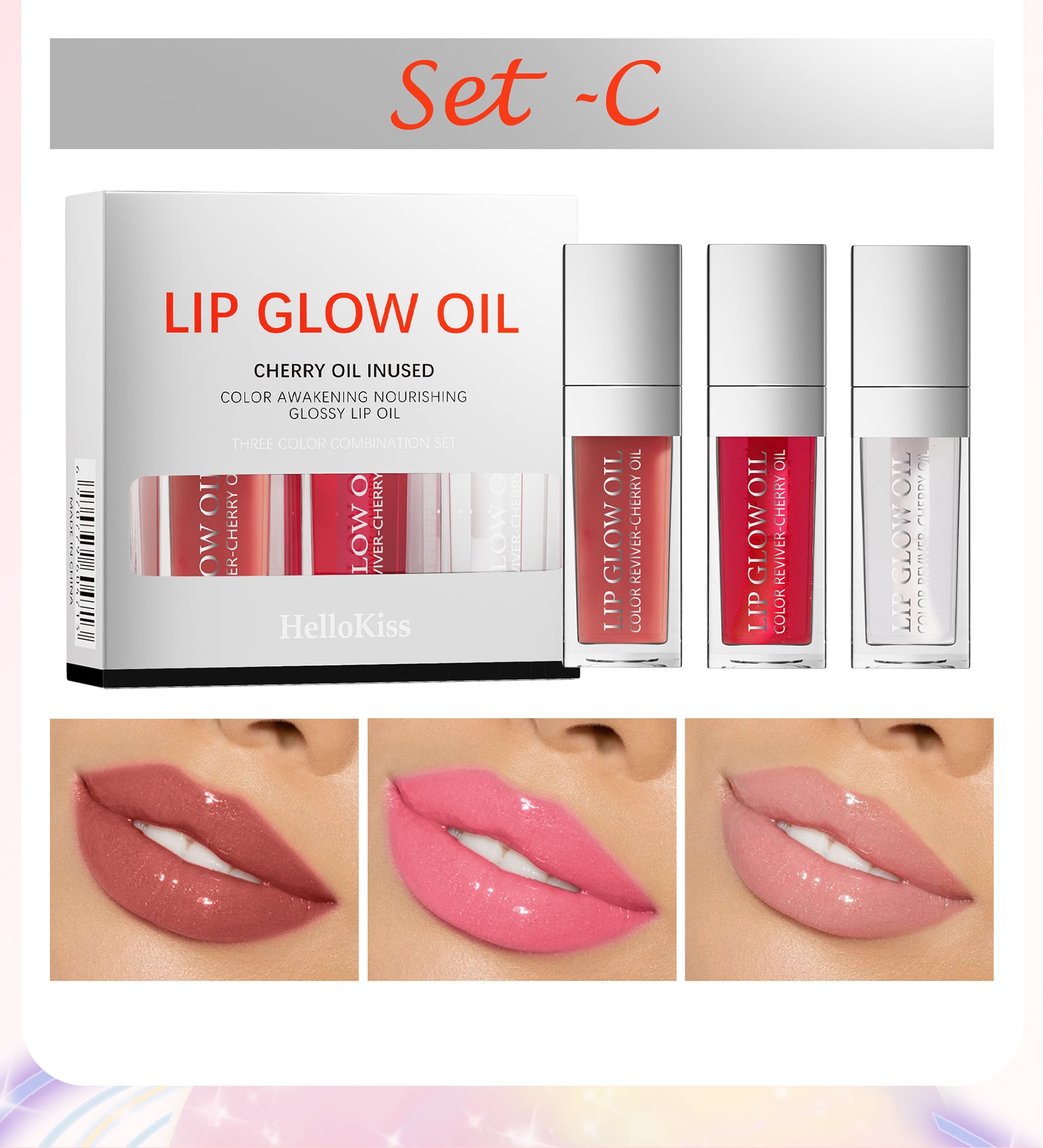 Rouge à lèvres 3pcs