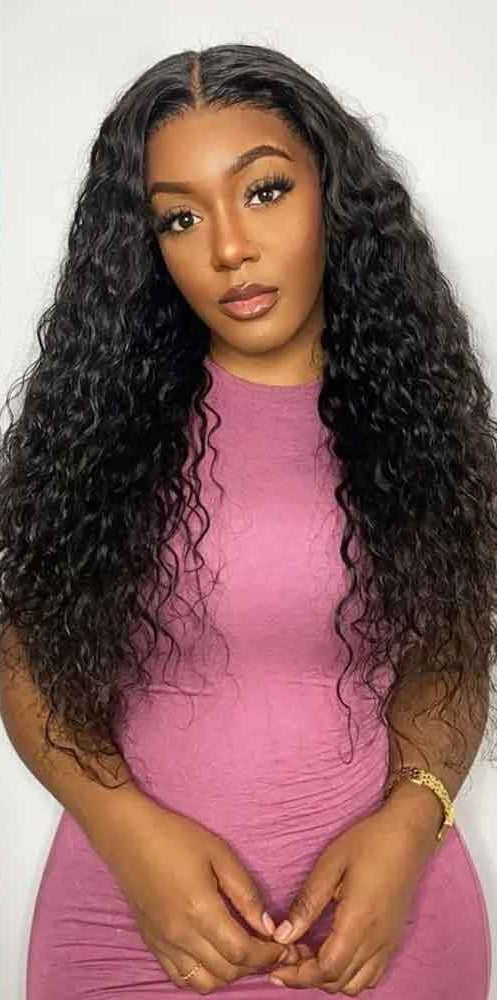 Perruque ondulée brésilienne 100% Cheveux humains