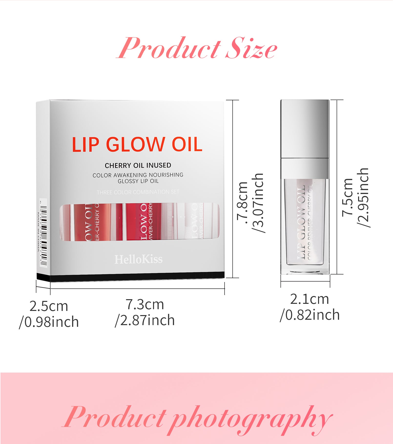 Rouge à lèvres 3pcs