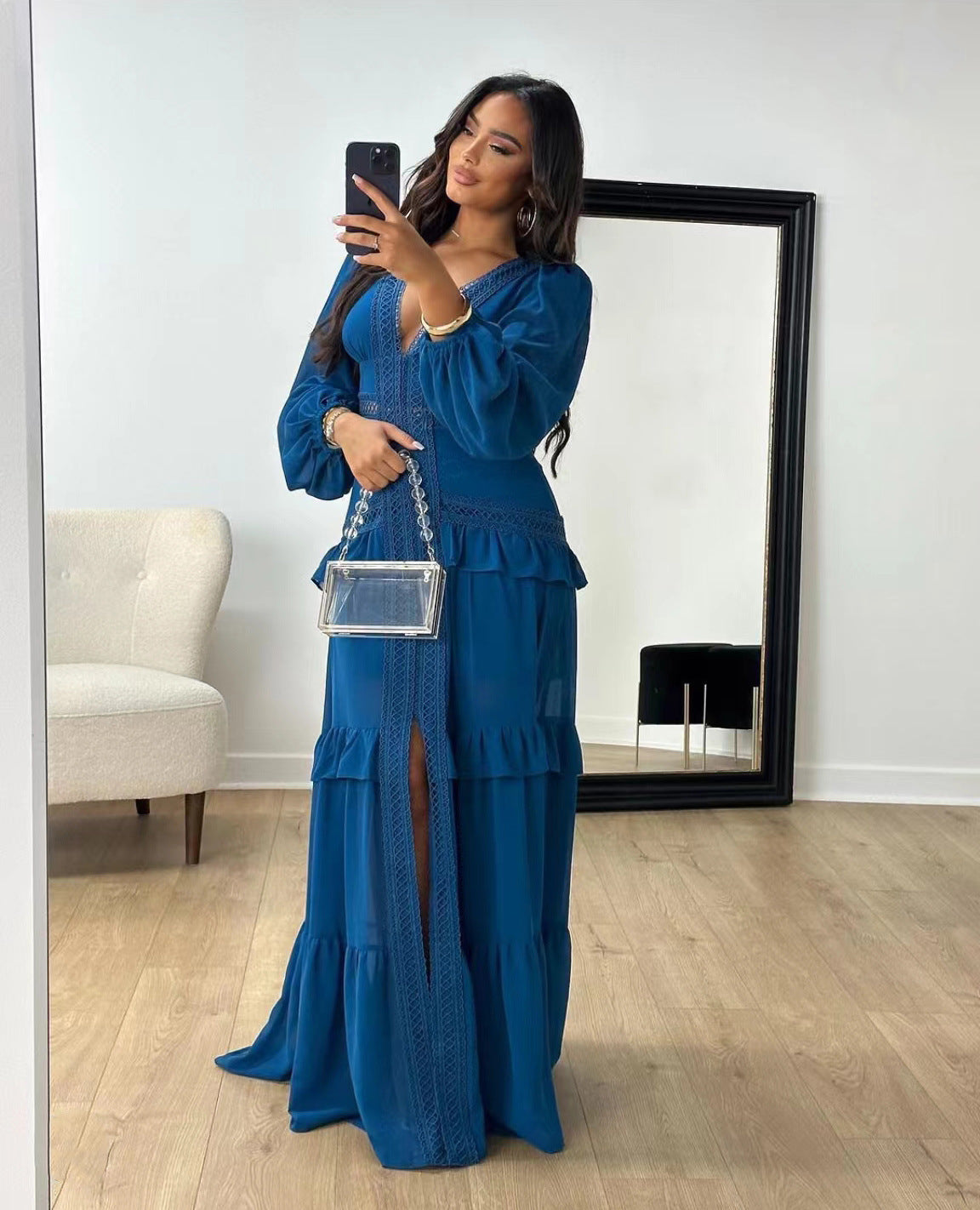 Robe longue d'été élégante