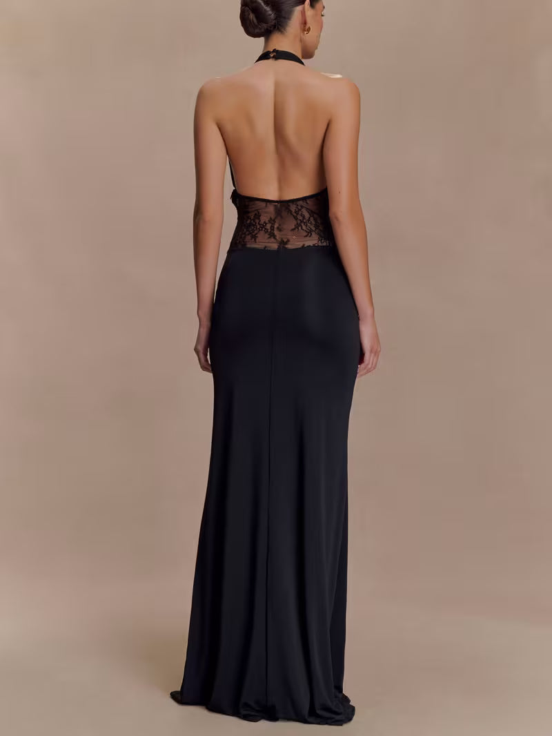 Robe de soirée dos nu