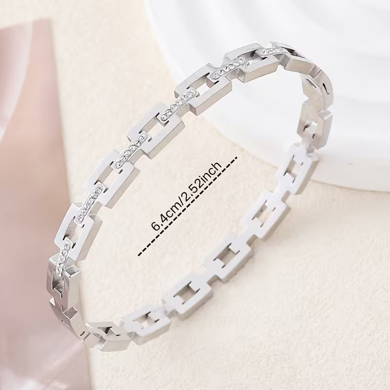 Bracelet élégant en acier inoxydable