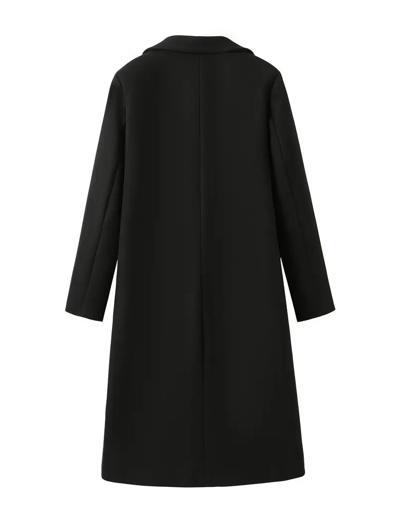 Manteau ajusté trois quarts femme