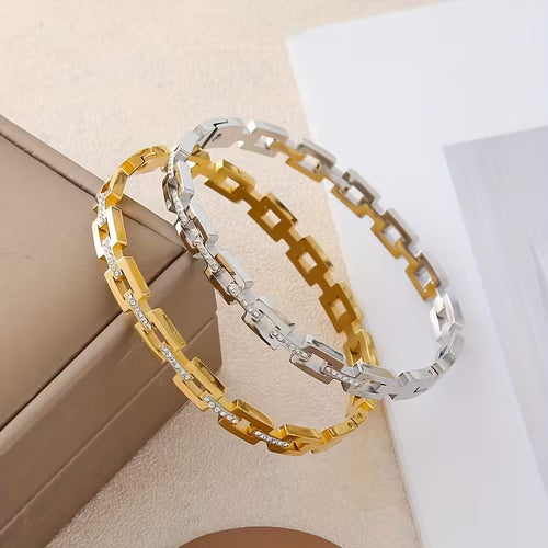 Bracelet élégant en acier inoxydable