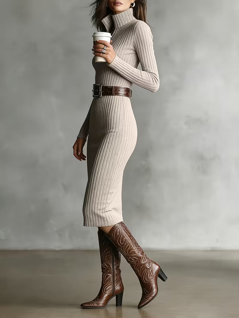 Élégante robe tricot très fashionstyle