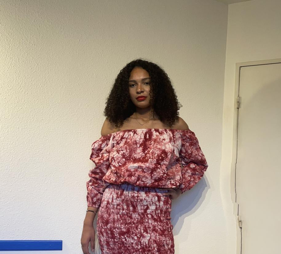 Ensemble jupe et top élégant