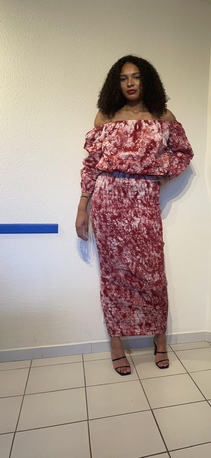 Ensemble jupe et top élégant
