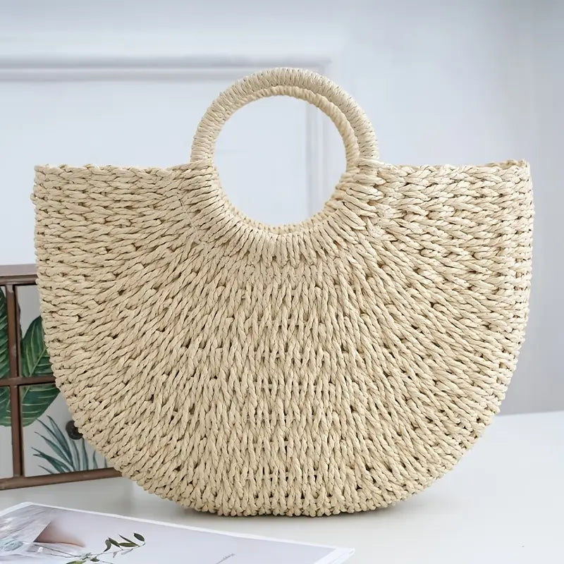 Sac à main en paille très mimi