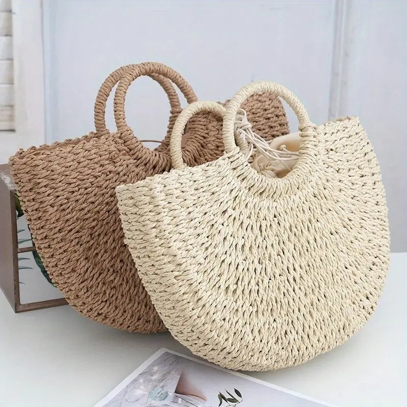 Sac à main en paille très mimi