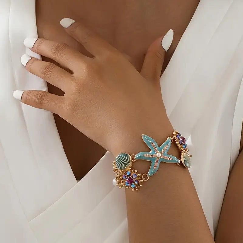 Bracelet élégant étoile de mer