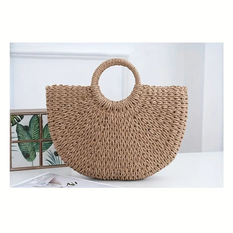 Sac à main en paille très mimi
