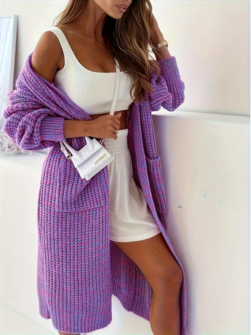 Cardigan long et élégant pour  femme