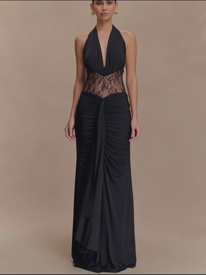Robe de soirée dos nu