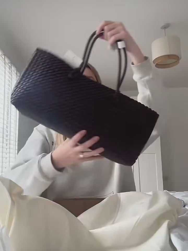 Sac à mains tissé pour femme