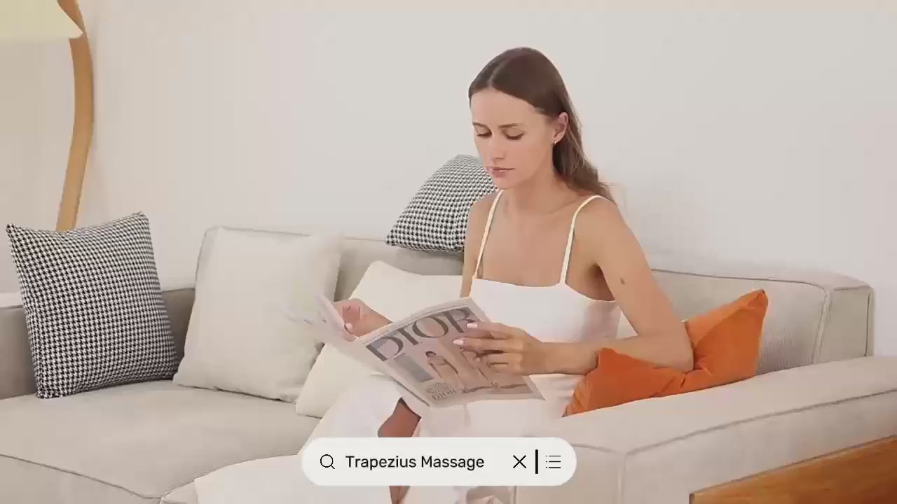 Masseur électrique de cou et dos sans fil